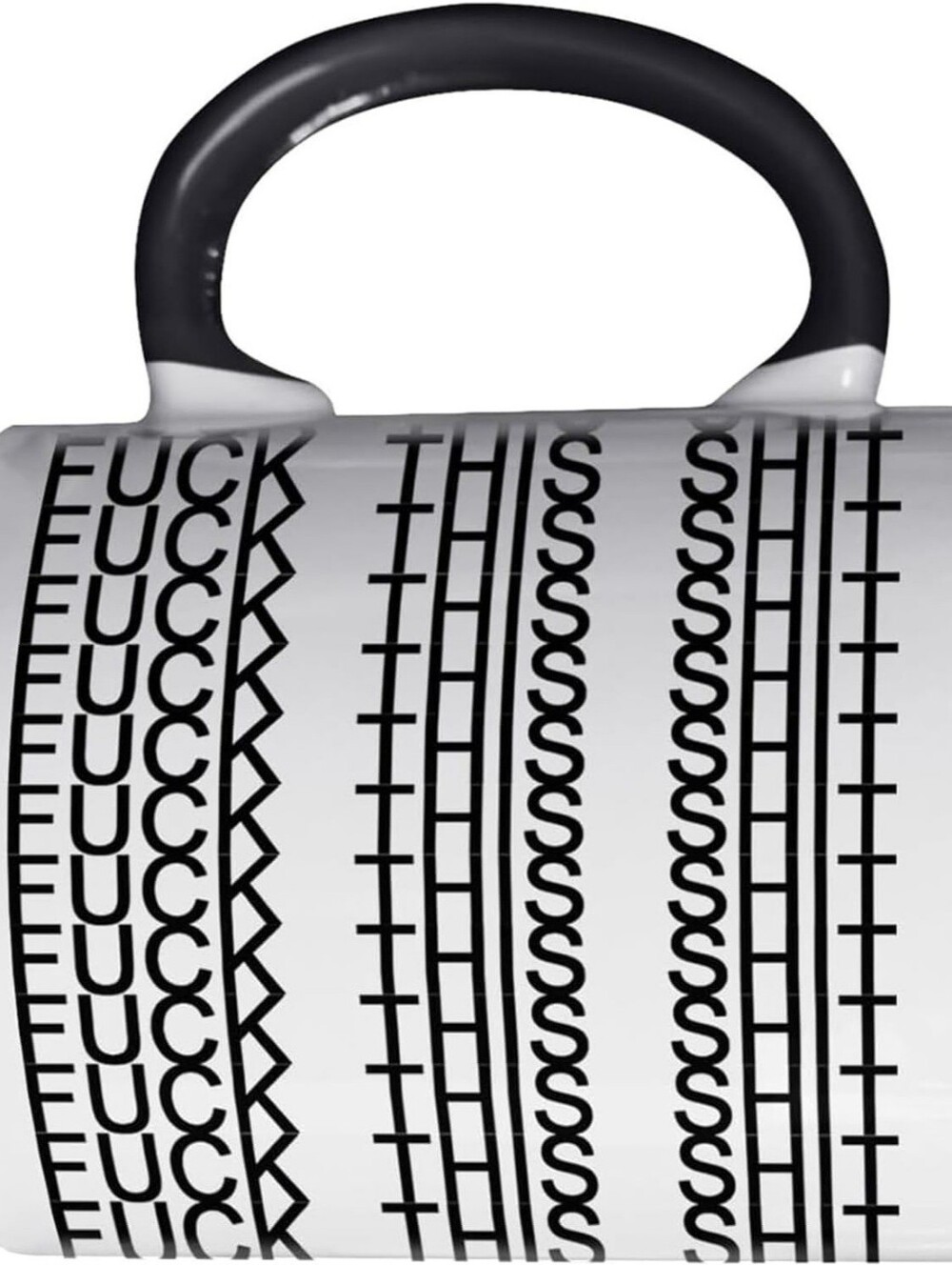 Statement Black & White Graphic Coffee Mug
